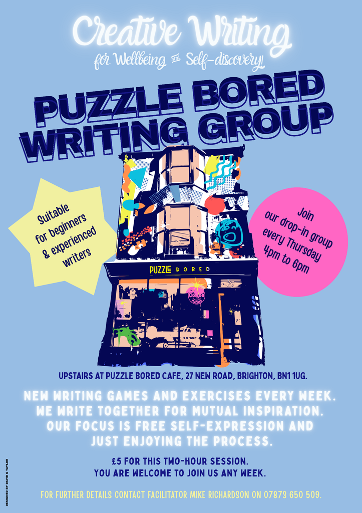 Creative Writing Group - Thursday's 4pm - 6pm