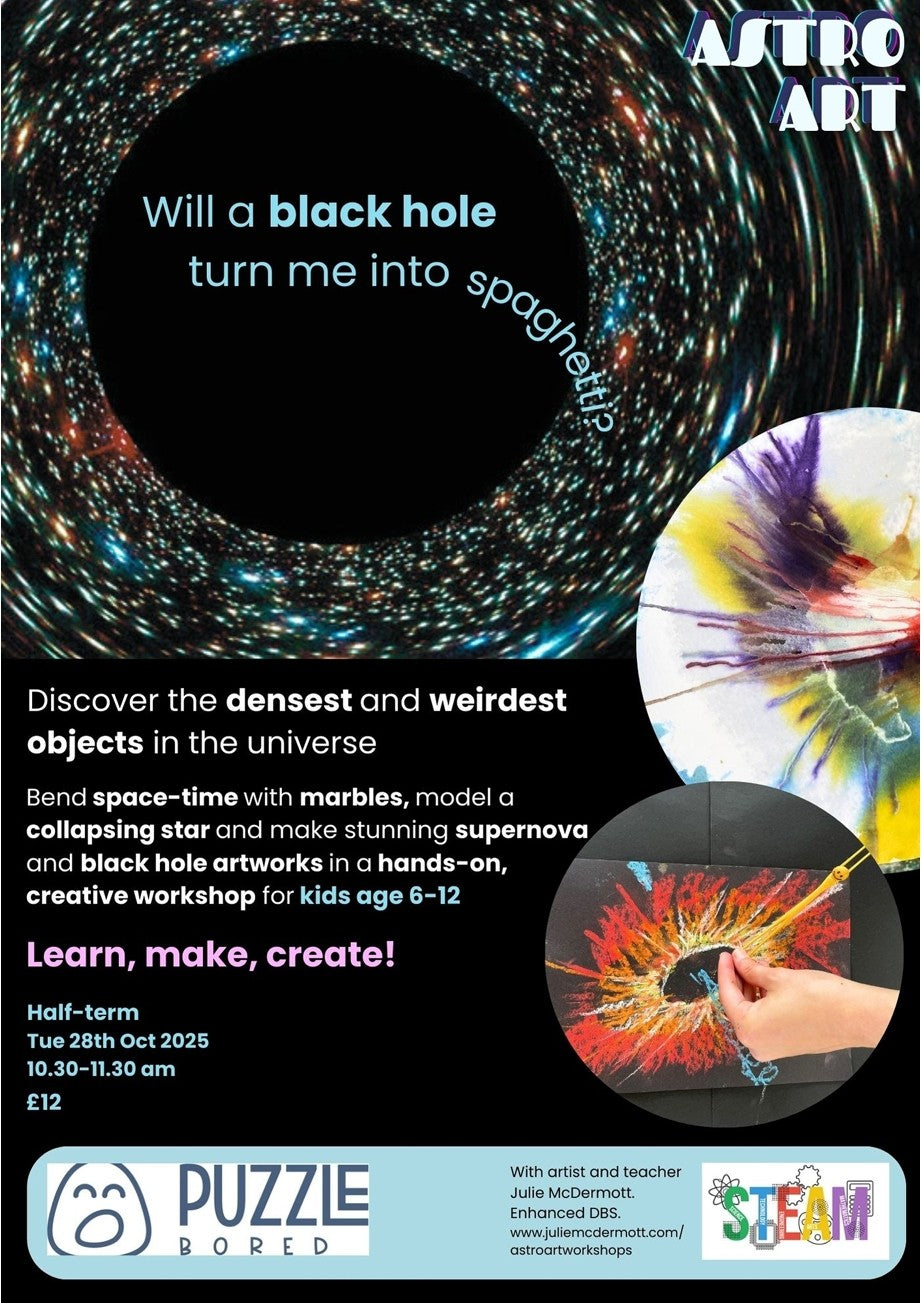 Astro Art - Space themed Creative Workshop - Tuesday 28th October at 10.30am