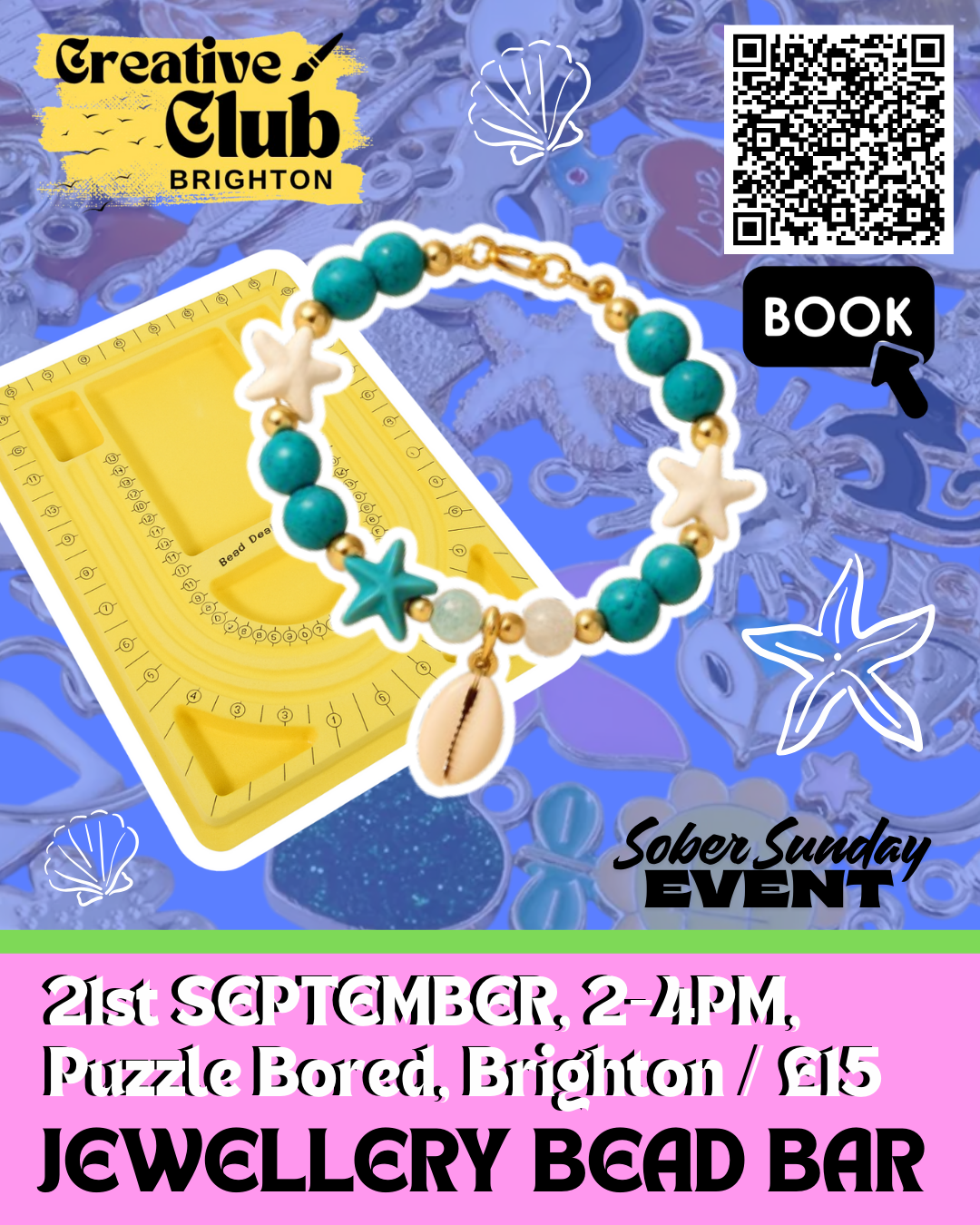 Jewellery Making Workshop - Sunday 21st September 2pm-4pm