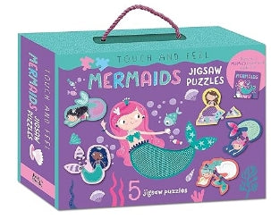 Mermaids 'Touch and Feel' Jigsaw Puzzle and Book Set