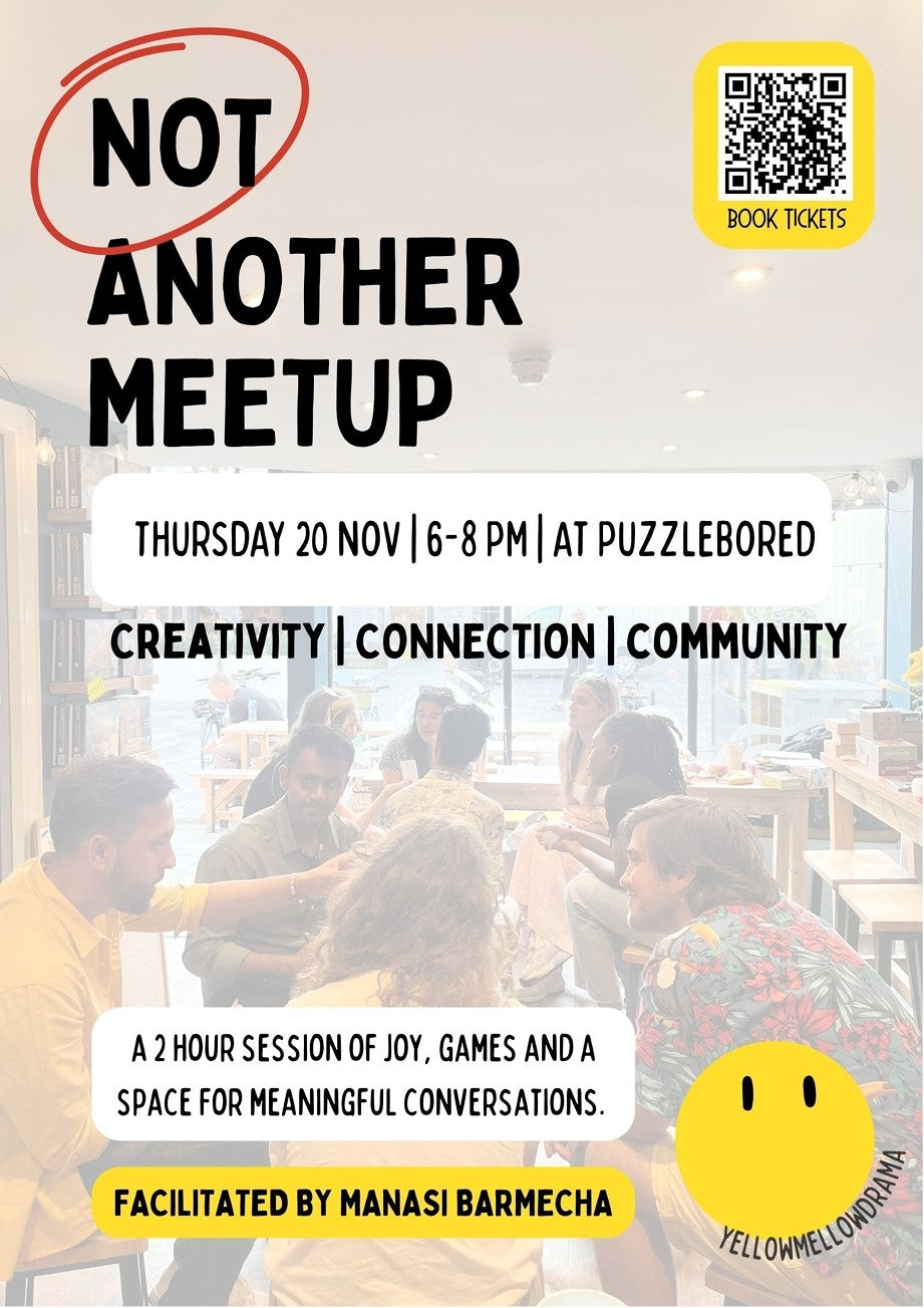 Not Another Meet Up - Thursday 20th November from 6pm
