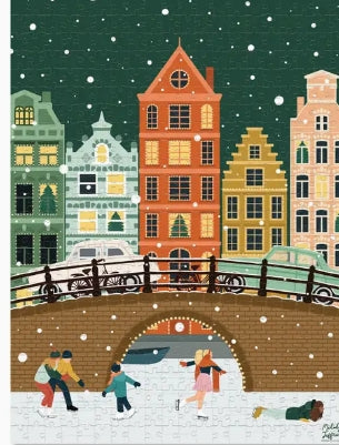 Snow Day 500 Piece Jigsaw Puzzle