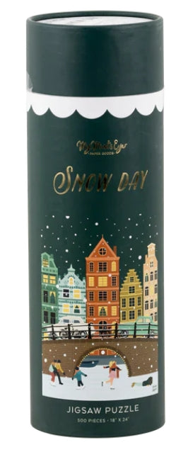 Snow Day 500 Piece Jigsaw Puzzle