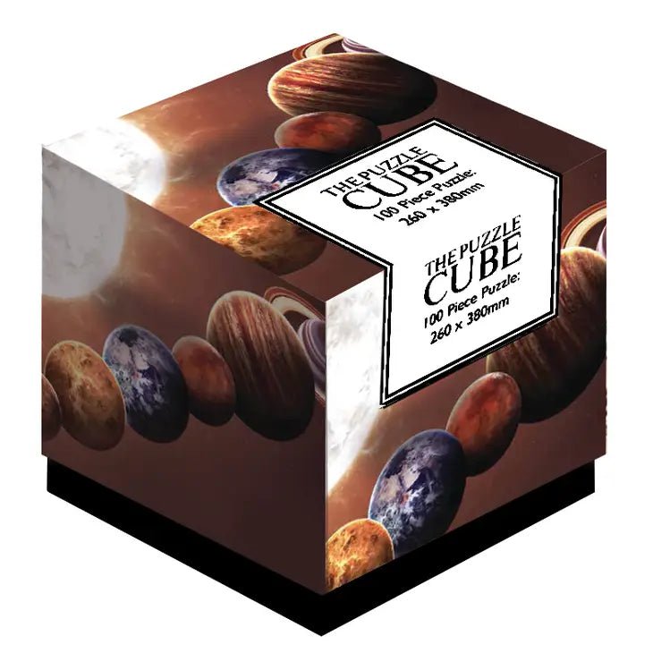 Planets 100 piece jigsaw puzzle - Puzzle Bored