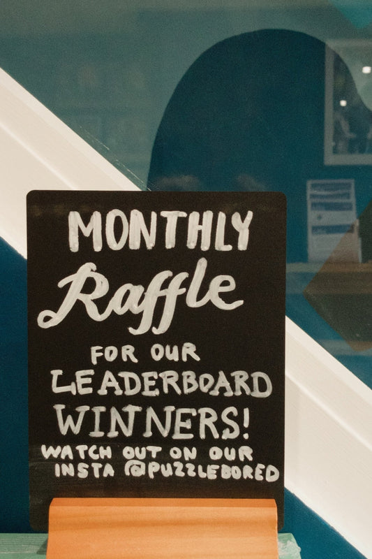 Monthly puzzle leaderboard raffle! - Puzzle Bored