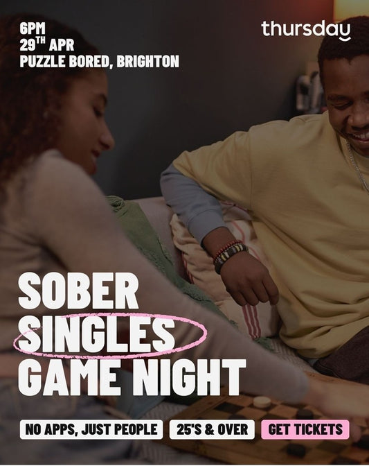 Sober Singles Night - Wednesday 29th April from 6pm