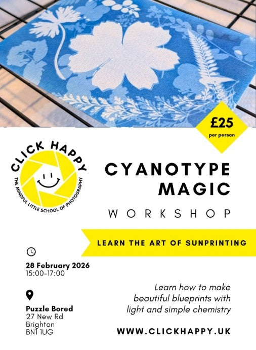 Cyanotype Magic Workshop - Saturday 28th February at 3pm