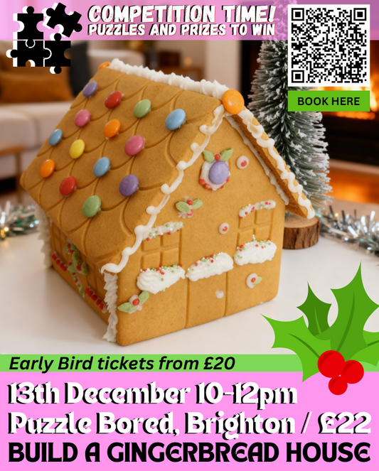 Build a Gingerbread House Competition - Saturday 13th December at 10am