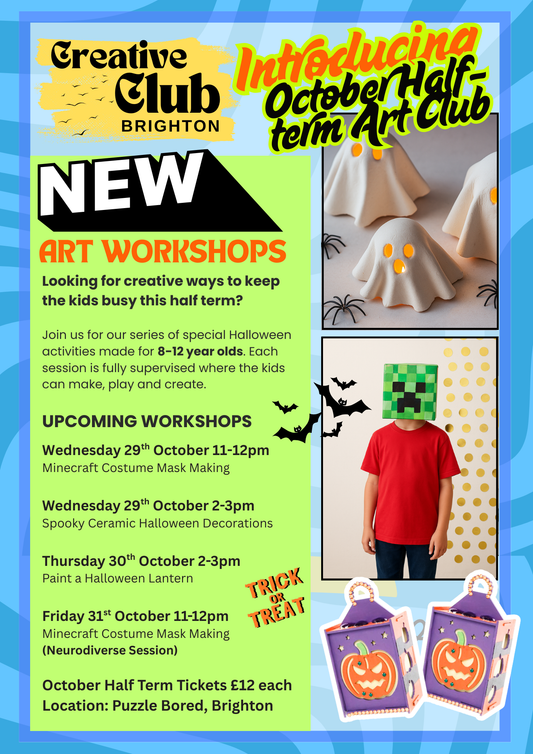 October Half Term Art Club