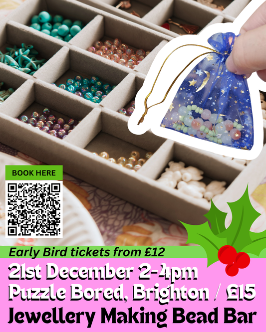 Jewellery Making Workshop Family Session - Sunday 21st December at 2pm