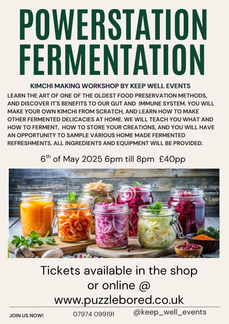 Kimchi Making Workshop - 6th May @ 6pm