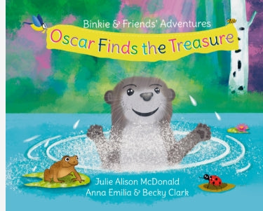 Oscar Finds the Treasure Book by Julie Alison McDonald