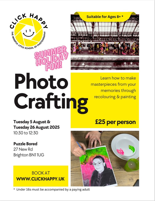 Photo Crafting Workshop - Wednesday 24th September @ 10.30am