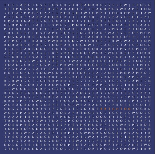 500 Piece Jigsaw Puzzle - Brighton Wordsearch