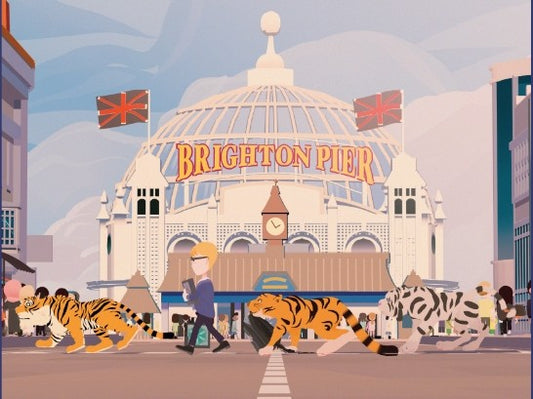 500 Piece Jigsaw Puzzle - Tiger Walk