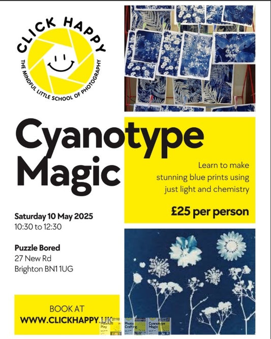 Cyanotype Magic Workshop - Saturday 10th May @ 10.30am