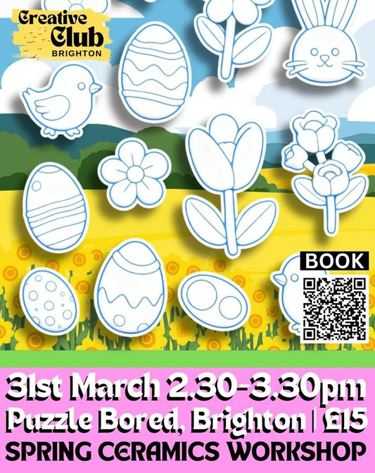 Spring Ceramics Workshop - Tuesday 31st March at 2.30pm