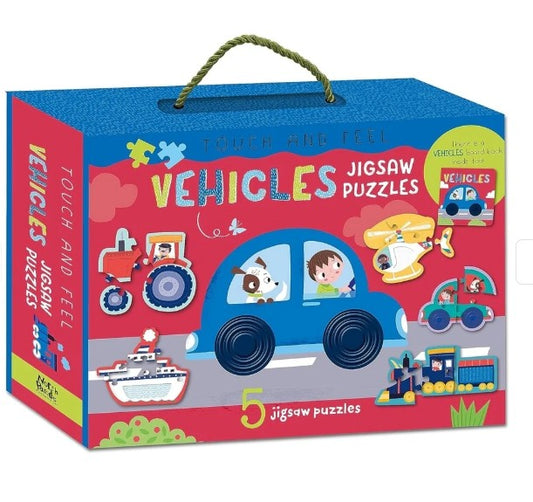 Vehicle 'Touch and Feel' Childrens Jigsaw Puzzle