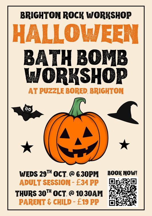 Parent & Child Halloween Bath Bomb Making Workshop - Thu 30th Oct @ 10.30am