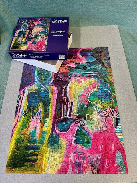 500 Piece Jigsaw Puzzle - The Ancestors Dream in Colour