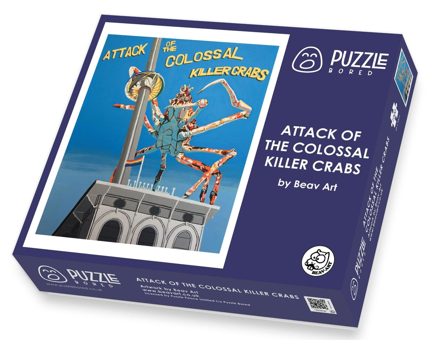 Attack of the Colossal Killer Crabs by Beav Art - Puzzle Bored