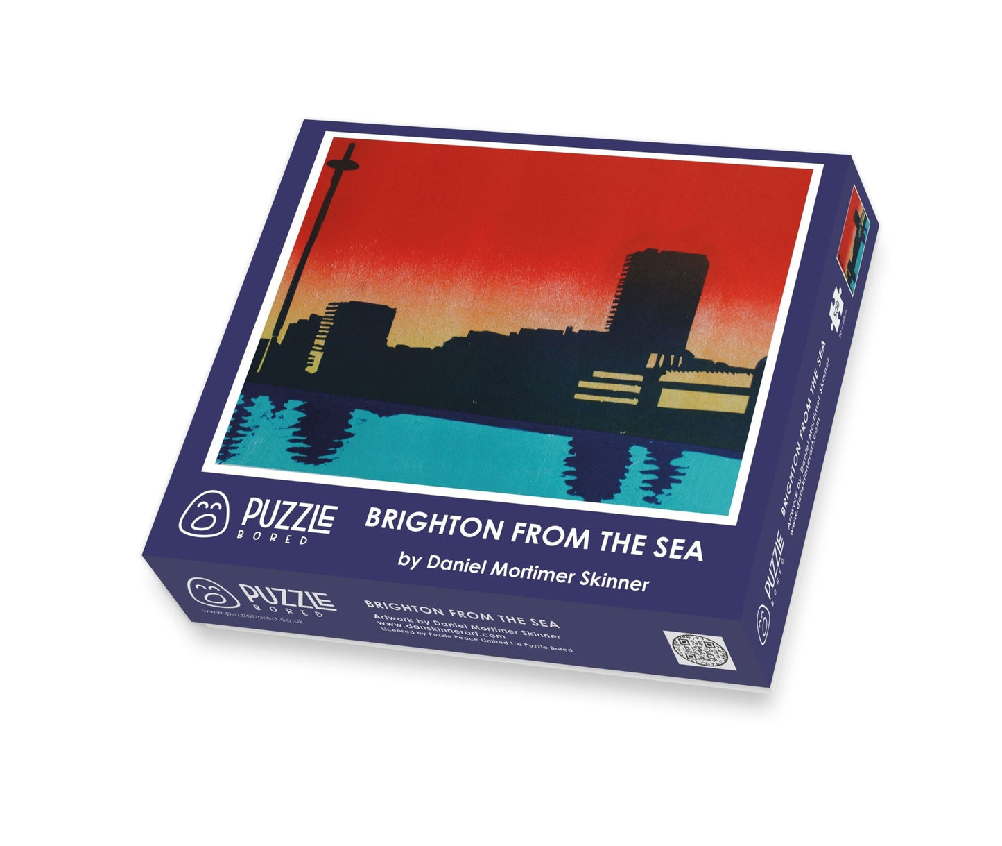 Brighton From the Sea by Daniel Mortimer Skinner - Puzzle Bored