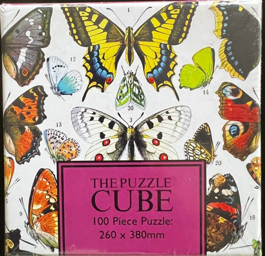 Butterflies 100 Piece Jigsaw Puzzle - Puzzle Bored