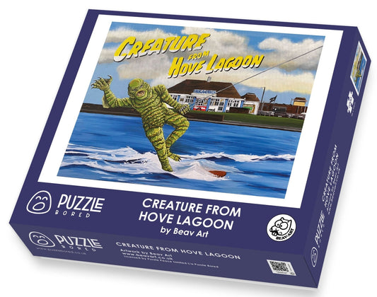 Creature from Hove Lagoon by Beav Art - Puzzle Bored