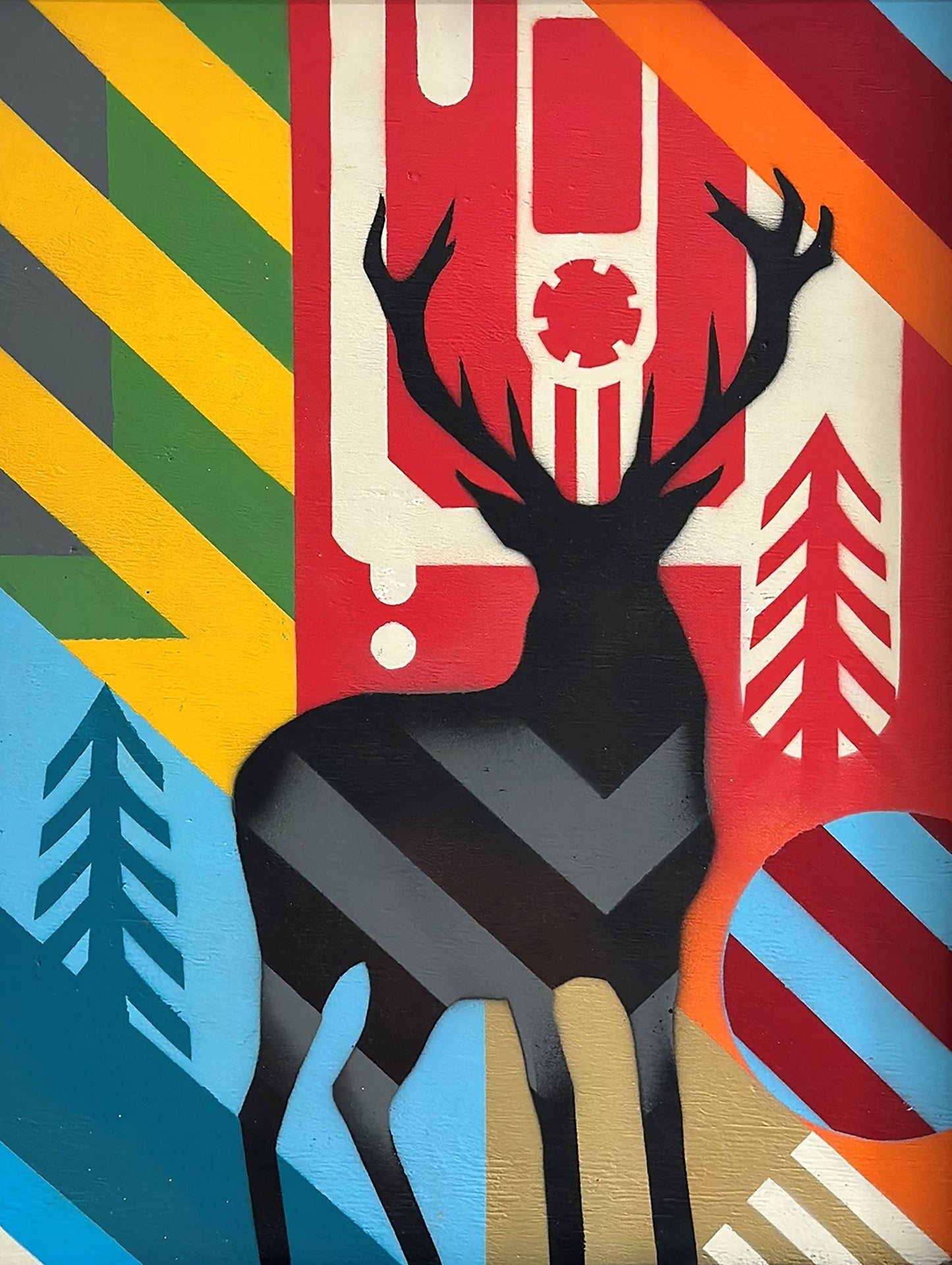 Haunted Dazzle Stag by Cassette Lord - Puzzle Bored