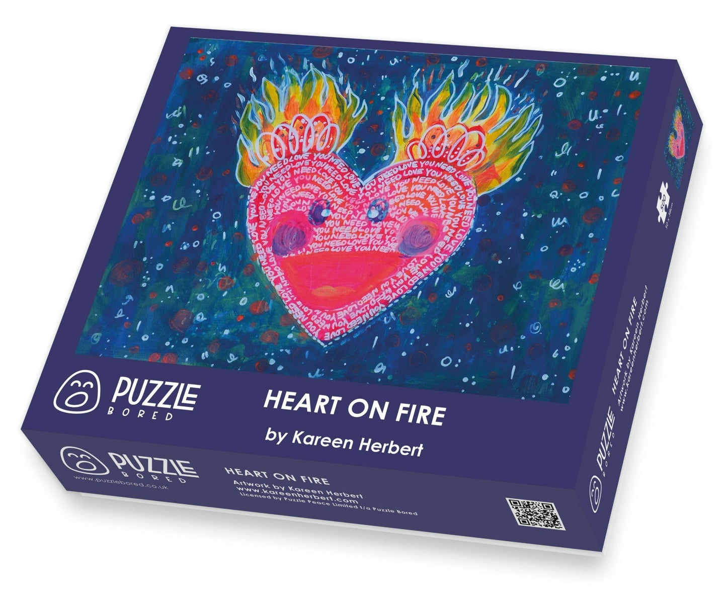 Heart on Fire by Kareen Herbert - Puzzle Bored