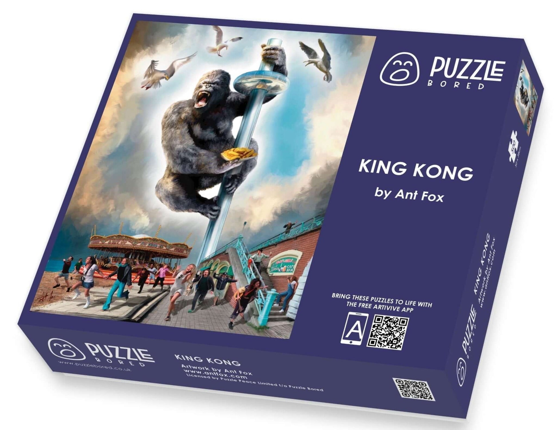 King Kong by Ant Fox- AR - Puzzle Bored