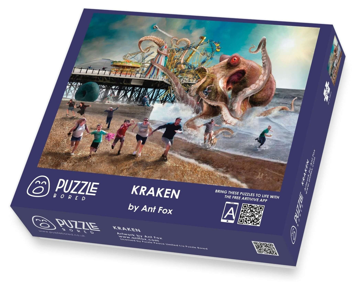 Kraken by Ant Fox - AR - Puzzle Bored