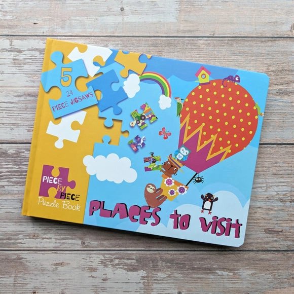 Places to Visit 5 Jigsaw Puzzle Book for Children - Puzzle Bored