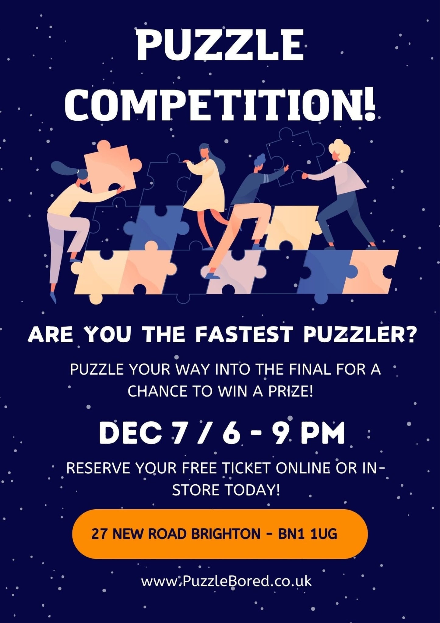 Puzzle competition - ticket reservation - Puzzle Bored