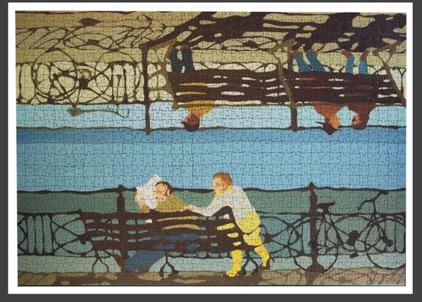 Share a Bench With Me By Hannah Thompson - Puzzle Bored