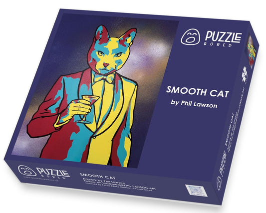Smooth Cat by Phil Lawson - Puzzle Bored