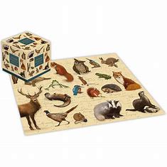 Wildlife 100 piece jigsaw puzzle - Puzzle Bored